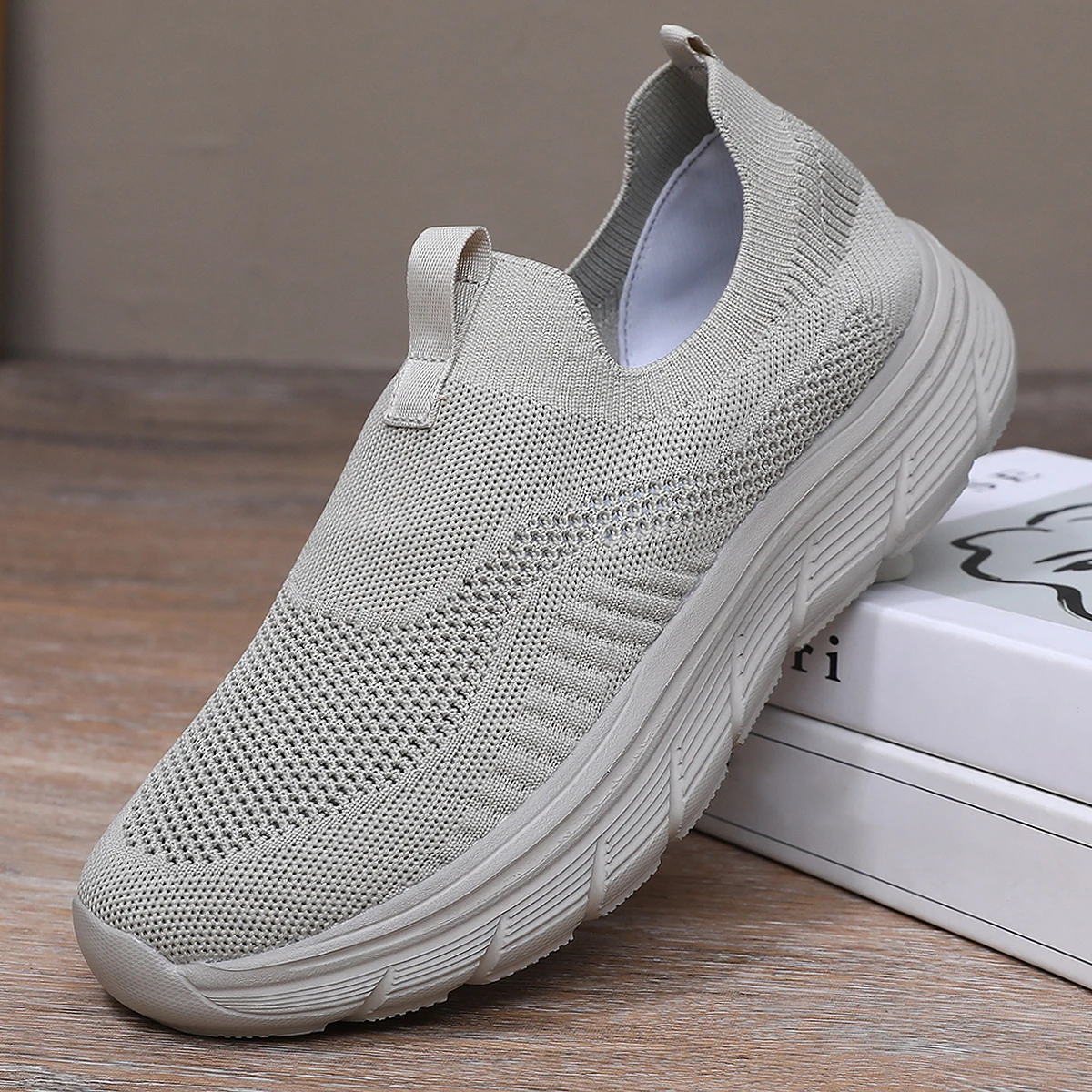 Men'S Shoes For Gym - Мужская прогулочная обувь, легкие дышащие повседневные