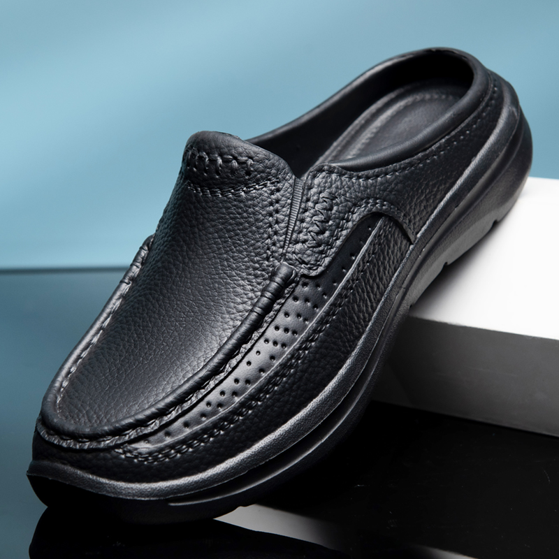 Men Shoes Type - Летние садовые тапочки-сабо, водонепроницаемые и нескользящие,