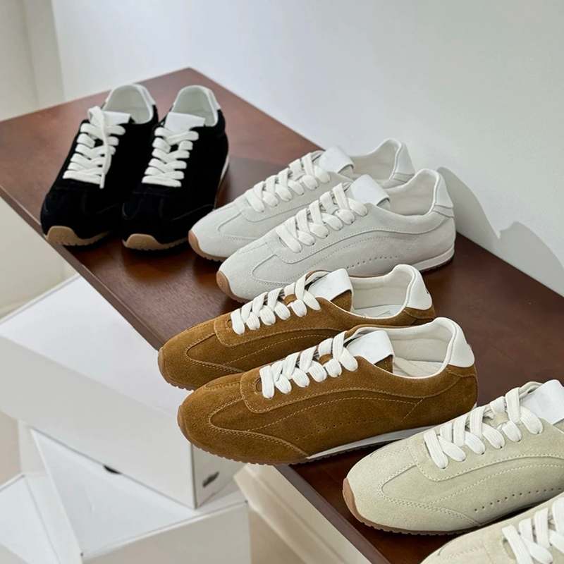 Men Shoes Type - Женская повседневная обувь унисекс, замшевые кроссовки