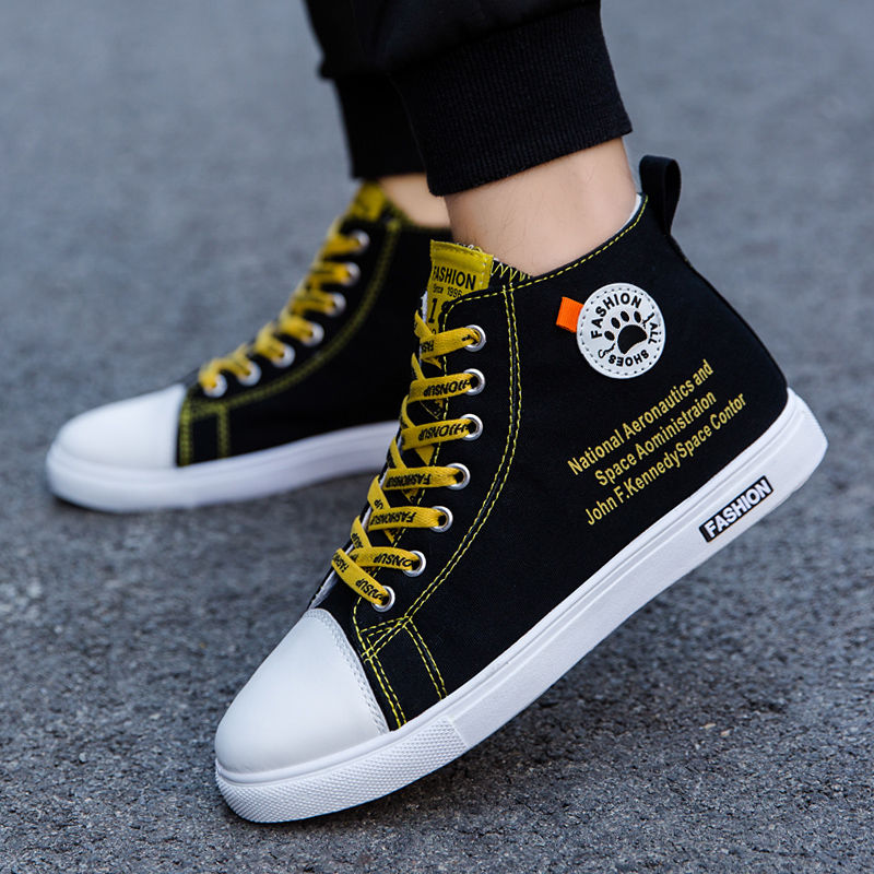 Men Shoes Offer - Холщовая мужская обувь на шнуровке, весенне-осенняя