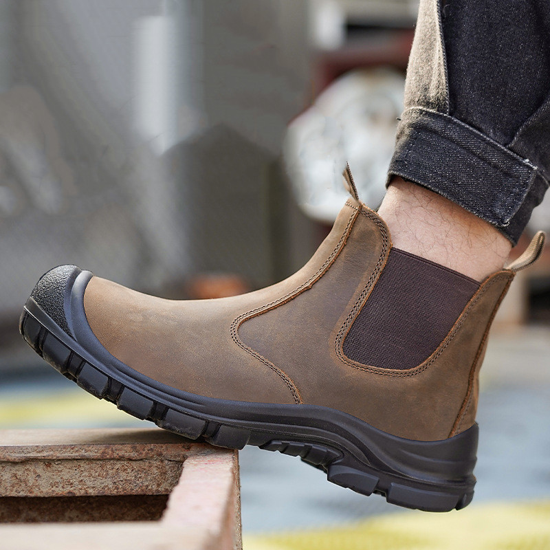 Men Shoes Type - Мужские модные стальные носки большого размера,