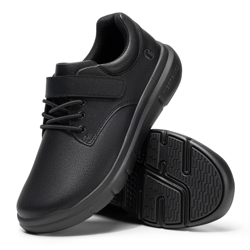 Men'S Shoes V5 Rnr - Мужские диабетические туфли FitVille: широкие кожаные