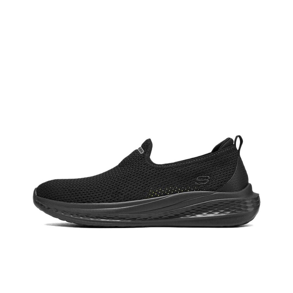 Men Shoes Black - Мужские повседневные низкие кроссовки Skechers, черные,