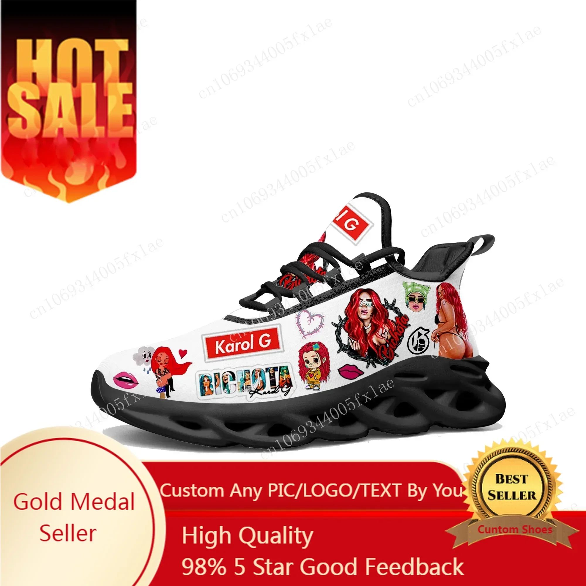Men Shoes Black - Кроссовки Karol G Bichota Flats для
