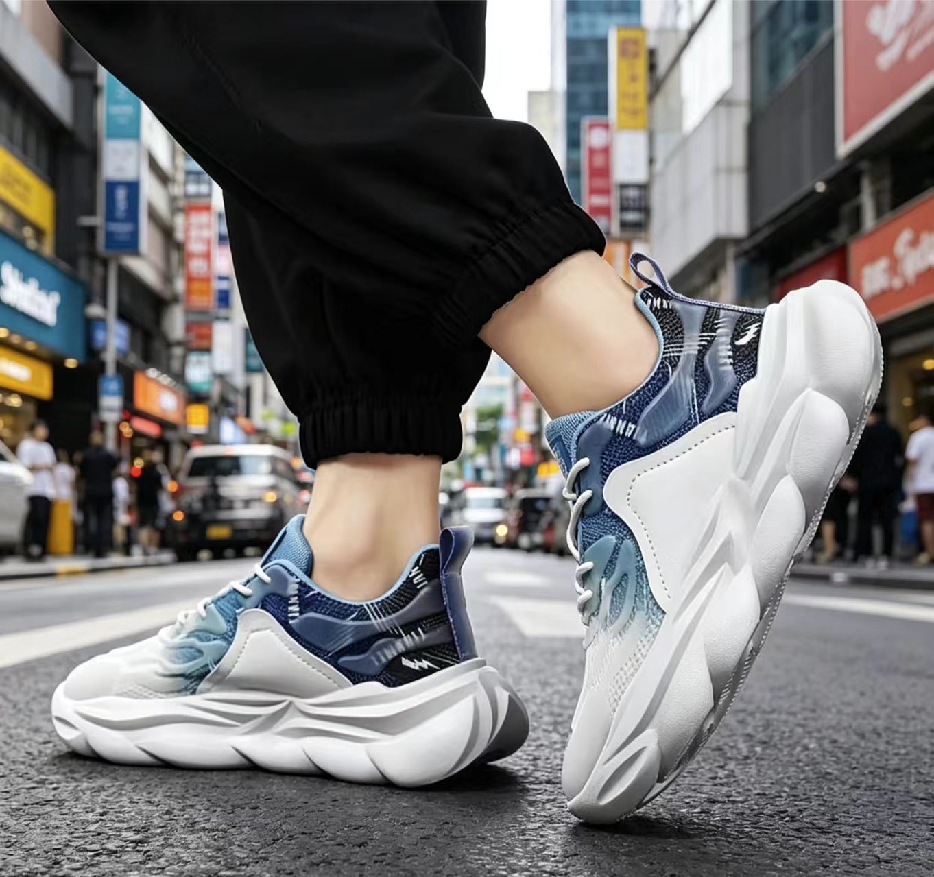 Men'S Shoes That Make You Taller - Мужские кроссовки на толстой подошве с