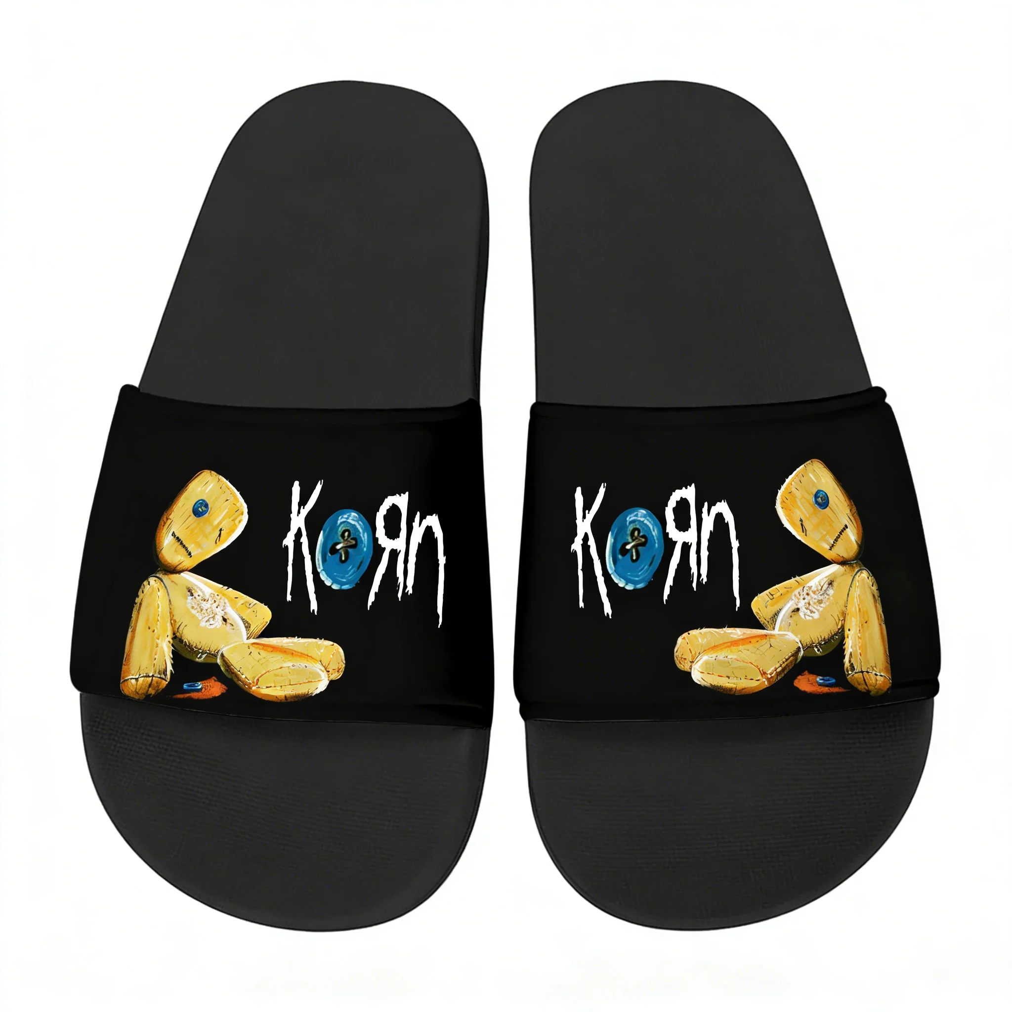 Шлепанцы Korn Rock Band: домаш – обзор и цена Men Shoes Style